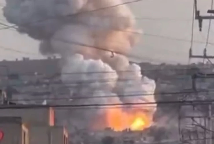 Explosión de polvorín en Chimalhuacán Edomex