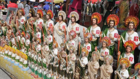 Este 28 de octubre, miles de feligreses celebran el día de San Judas Tadeo