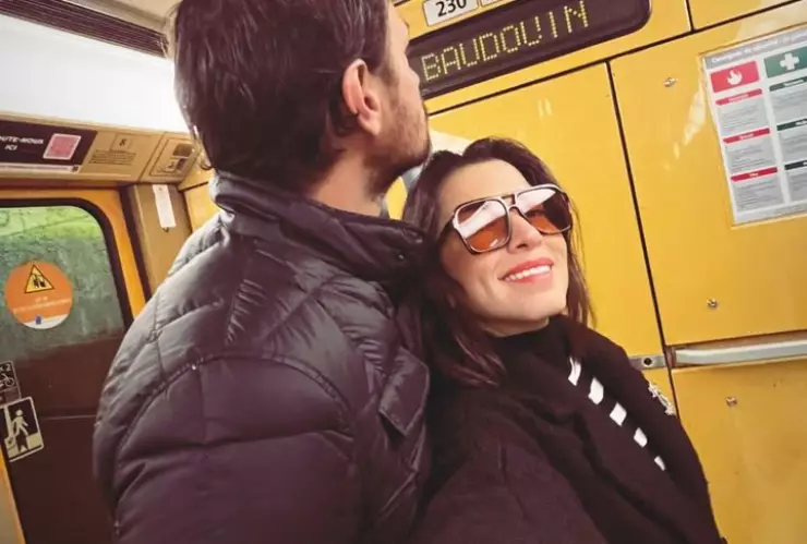 Laura G y su esposo.