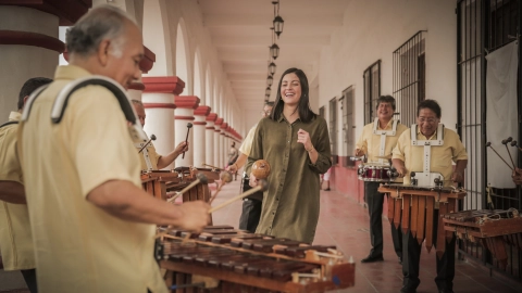 Daniela Obregón en Chiapa de Corzo