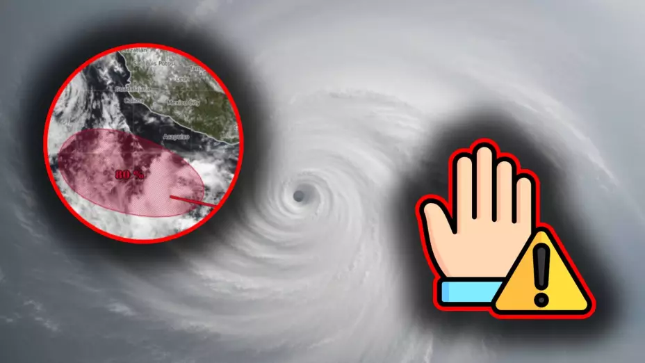 Aumenta a 80% la probabilidad de formación del Ciclón Tropical ‘Gil’ en el Pacífico: ¿Cuál es su ubicación EXACTA hoy?