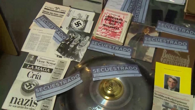 Museo Nazi": particular hallazgo de las autoridades argentinas durante operativo de explotación sexual.