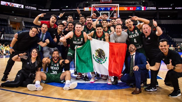 El equipo de México de básquetbol jugará el mundial en agosto