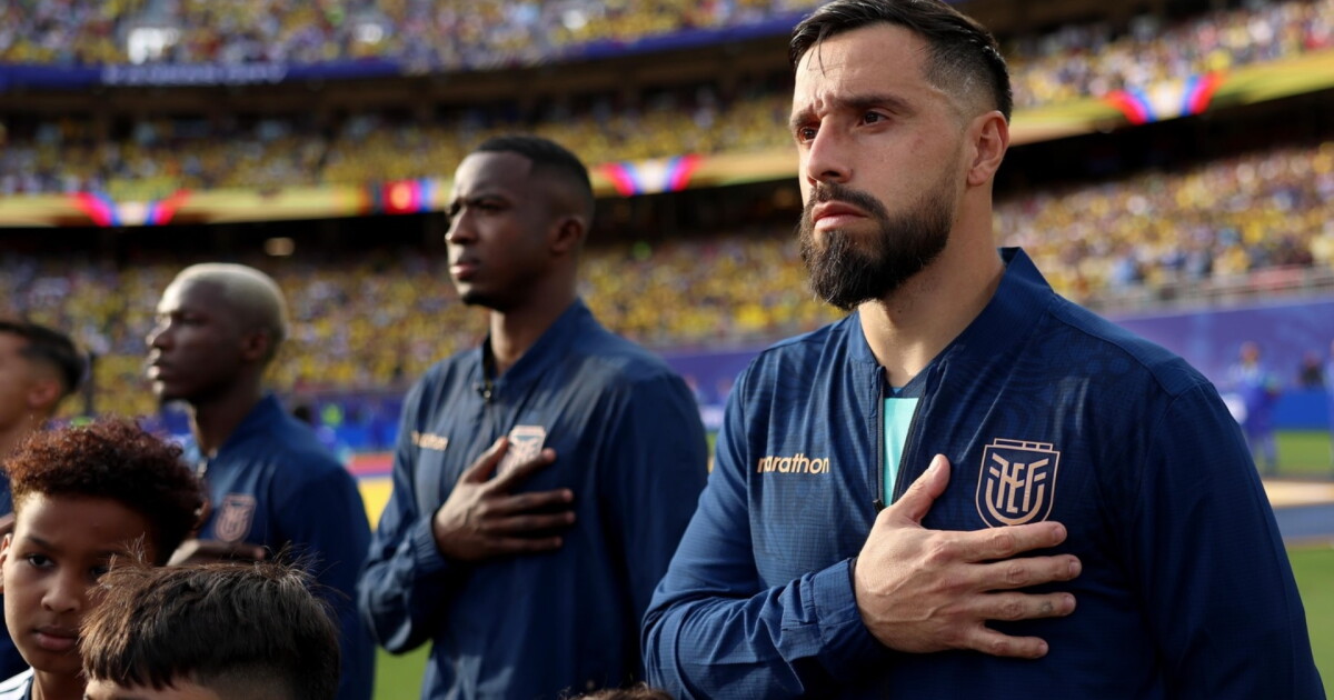Hernán Galíndez, goleiro da seleção do Equador
