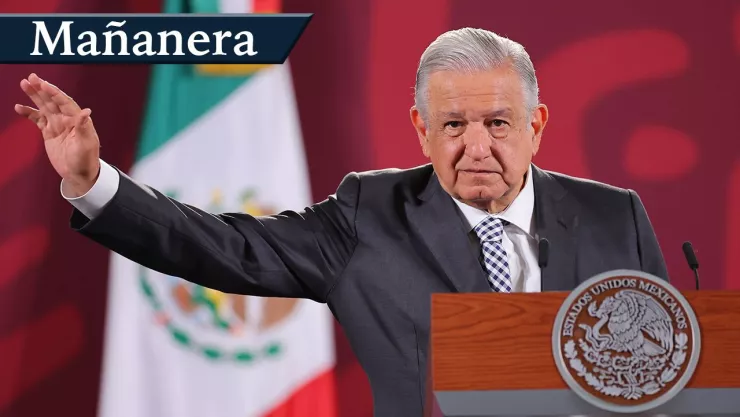 El presidente AMLO encabeza la mañanera hoy 14 de agosto de 2023 en vivo desde Palacio Nacional.