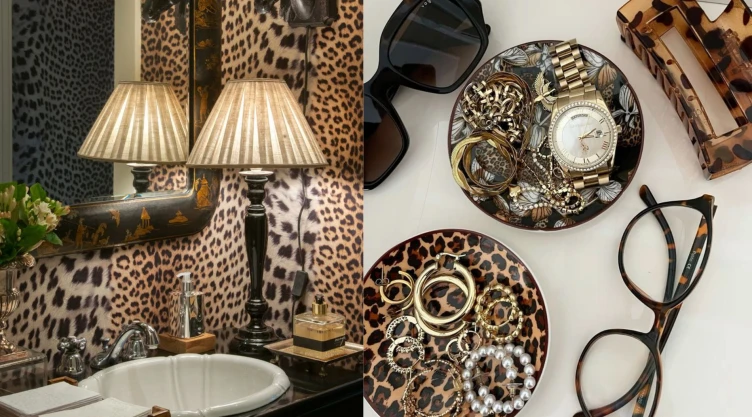 Decoración estampado de animales