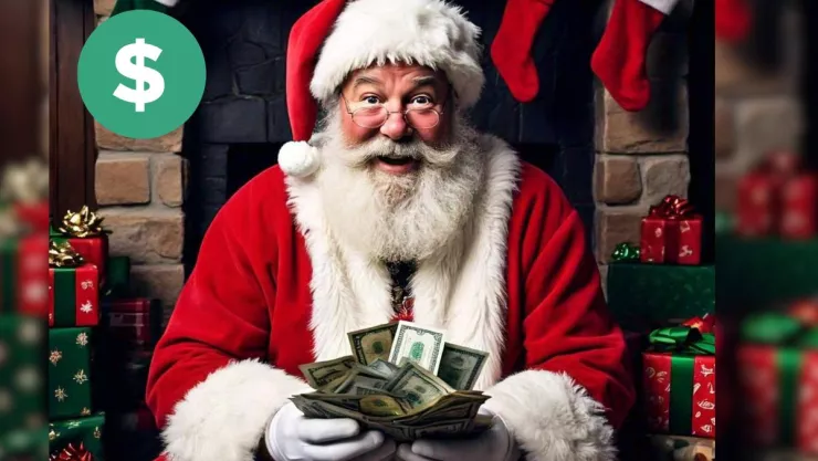 dólar en Navidad