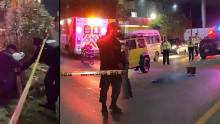 ¡Desgarrador! Hijo acude a despedir a su madre; la mujer que fue atropellada en la región 94 de Cancún.jpg