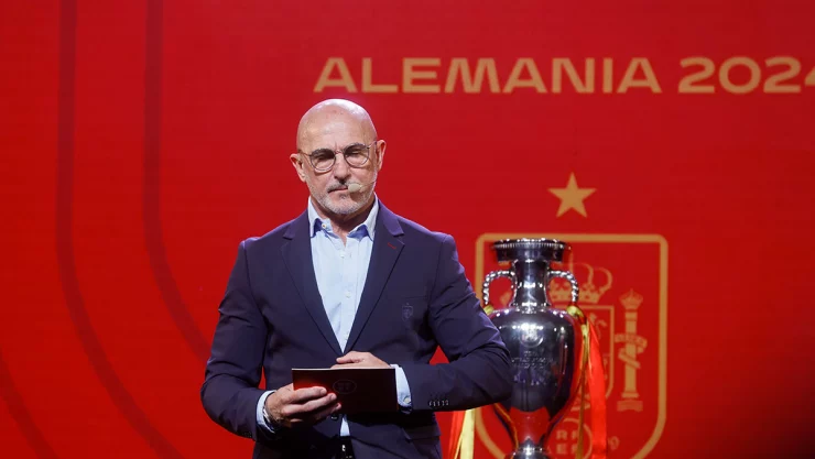 Luis de la Fuente, técnico de España