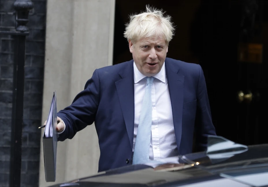 Johnson Merkel Brexit