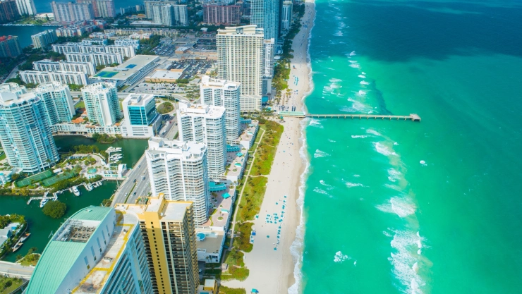 Playas al sur de Florida