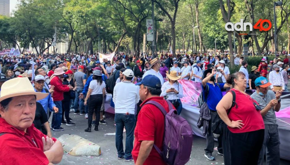 1.2 millones de personas participaron en la marcha de AMLO