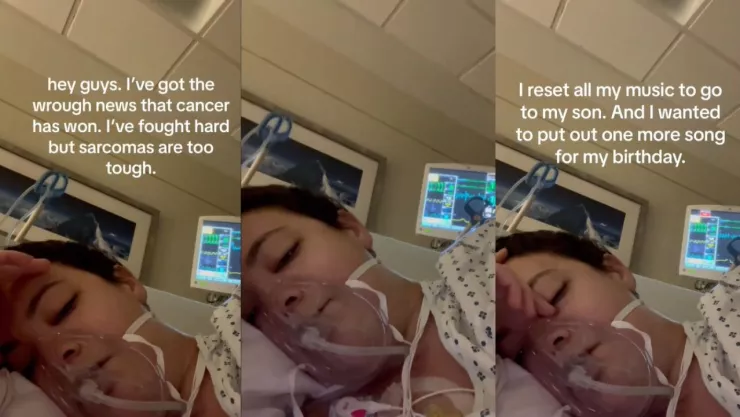 VIDEO: ¡Emotivo! Cantante con cáncer terminal pide monetizar su música para su hijo de 7 años 