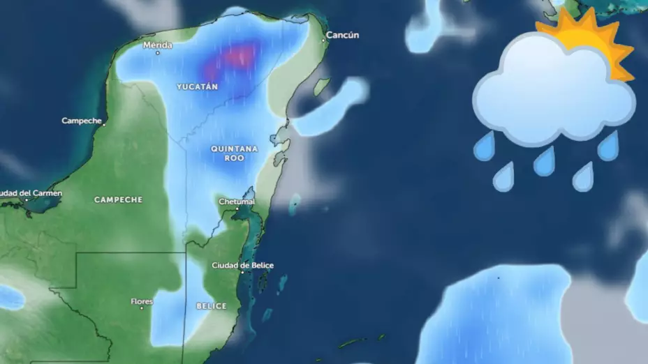 ¿En qué municipios LLOVERÁ? Aquí el clima en Cancún hoy 18 de julio de 2024