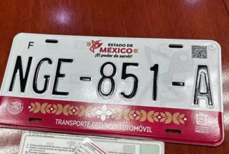pedir nuevas placas del Edomex en tu casa 2025
