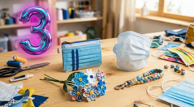 3 ideas para reutilizar cubrebocas