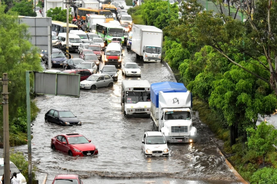 Lluvias siguen CDMX