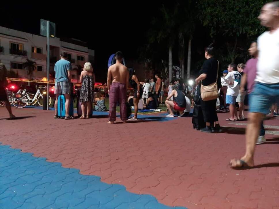 Se registró incendio en la palapa de un hotel en Solidaridad