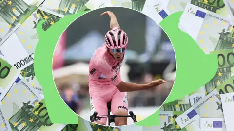 Dinero que ganó Isaac del Toro en Giro Italia 2025