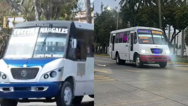 Camiones en Veracruz