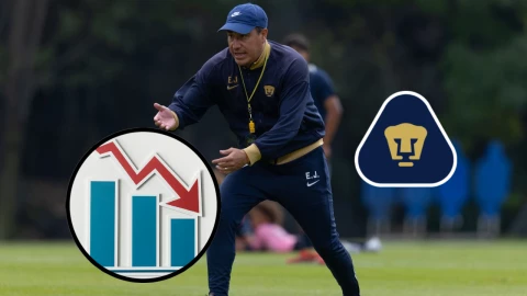 Pumas tiene problemas con Efraín Juárez y estos números podrían costarle la chamba