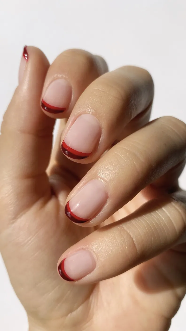 39 ideas de uñas rojas para Navidad