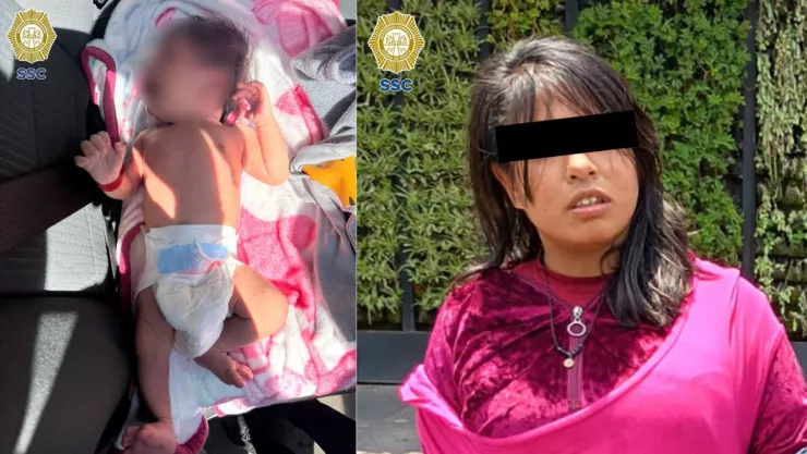 Policías rescatan a recién nacido tras ataque de su madre intoxicada en Álvaro Obregón