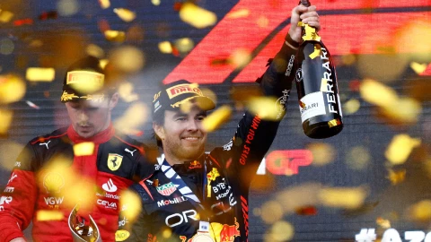 El tapatío Sergio Checo Pérez obtuvo su sexta victoria en la Fórmula 1.