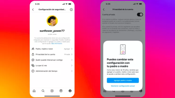 Qué es y cómo activar la cuenta de adolescentes de Instagram
