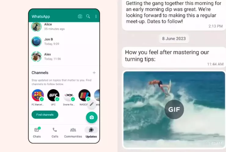 Cómo funciona Channels de WhatsApp, herramienta de difusión