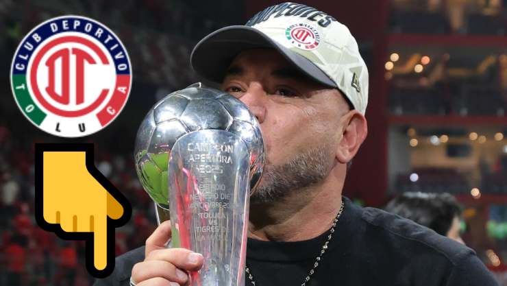 Por eso se queda: todos los títulos que el ‘Turco’ Mohamed puede ganar en Toluca hasta que termine su contrato