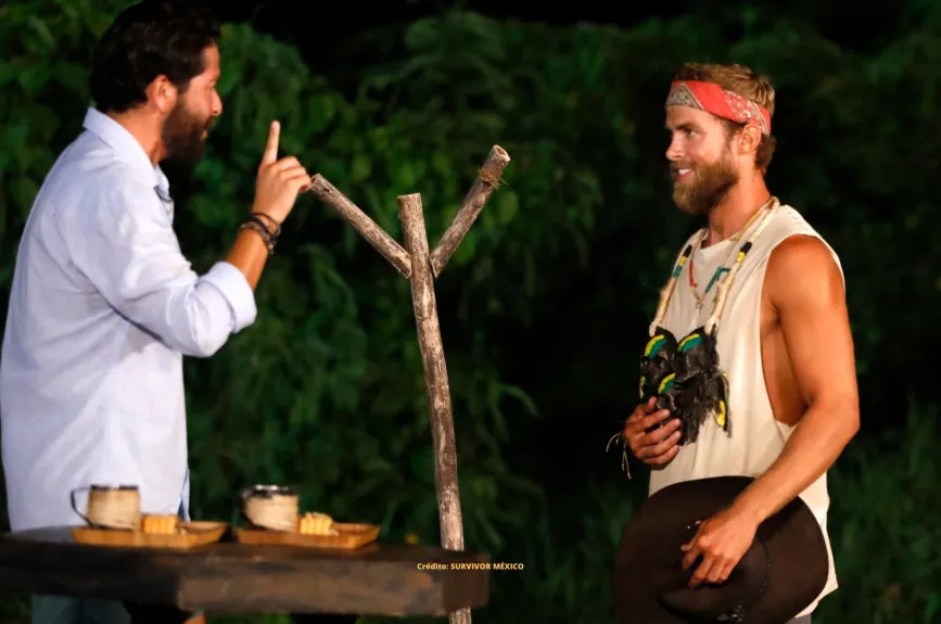 David Ortega ganó el collar de inmunidad en Survivor México 2022.