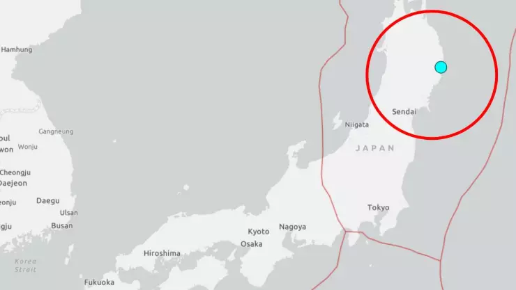 Sismo en Japón