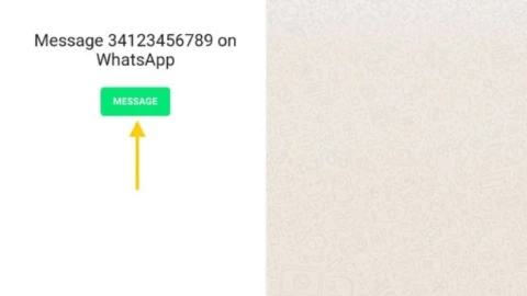 Pasos para enviar mensajes en WhatsApp sin agregar contactos