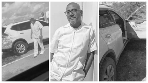 Hallan camioneta del enfermero del IMSS que desapareció en carretera libre a Reynosa-Monterrey