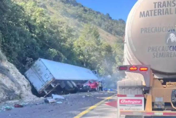 Accidente autopista Puebla-Orizaba hoy