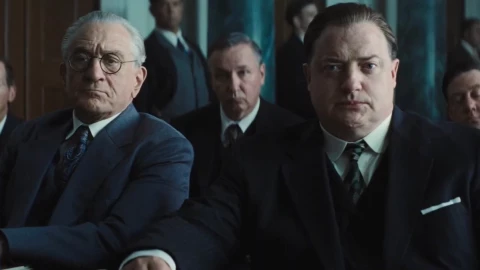 Brendan Fraser actuación en “Los asesinos de la Luna de las flores”