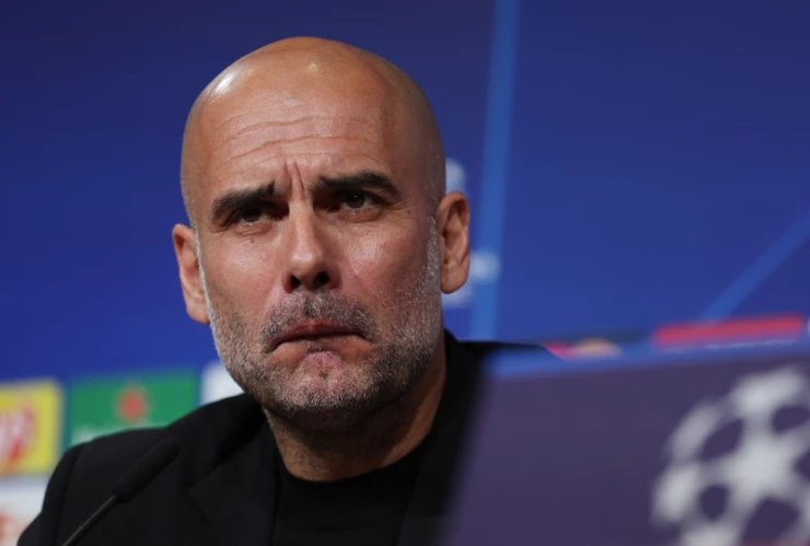 Pep Guardiola, técnico del Manchester City