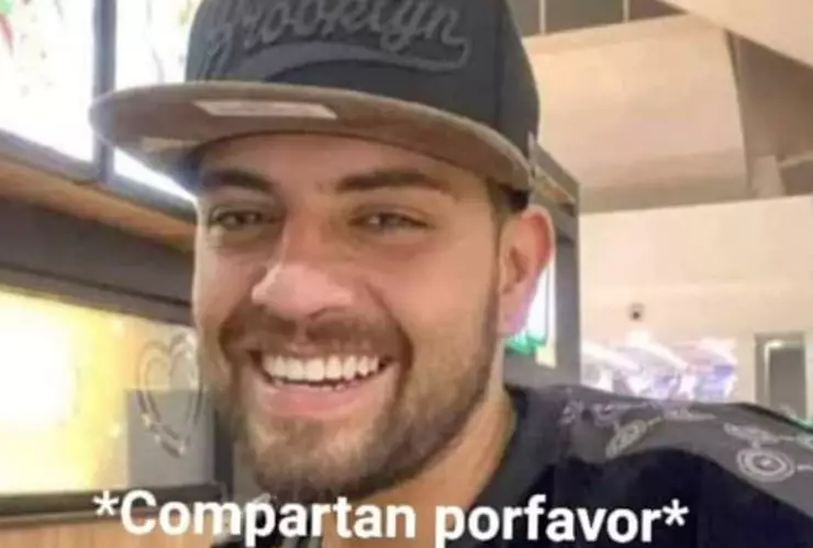 Javier Gutierrez desaparecido.