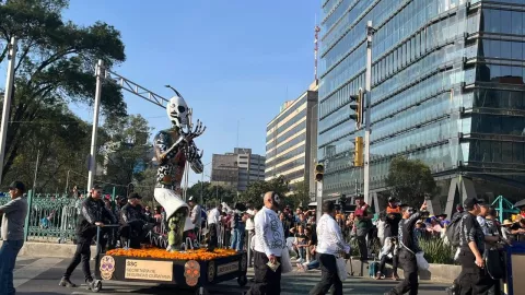 Así se vive el Desfile del Día de Muertos en CDMX