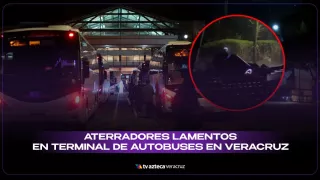El video grabado en una terminal de Veracruz generó sorpresa entre usuarios de redes