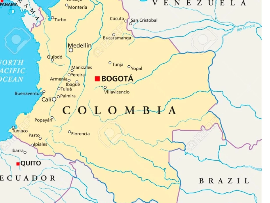 Mapa Colombia