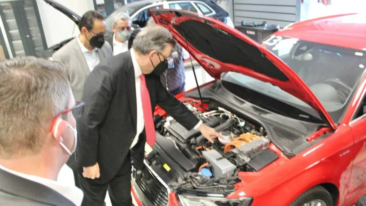 Ebrard Grupo de Trabajo de Electrificación
