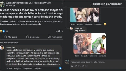 Alumnos señalan mala ejecución de RCP