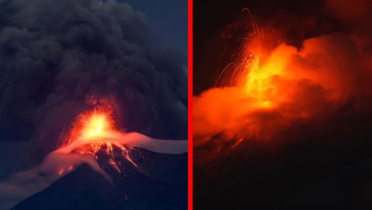 Alerta por intensa erupción del Volcán de Fuego: Evacúan a cientos de personas de 8 comunidades diferentes ante peligro en Guatemala