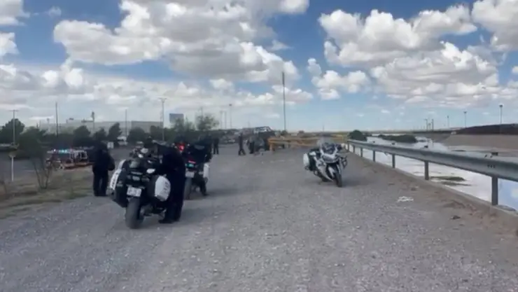 Niña muere ahogada en Río Bravo.-
