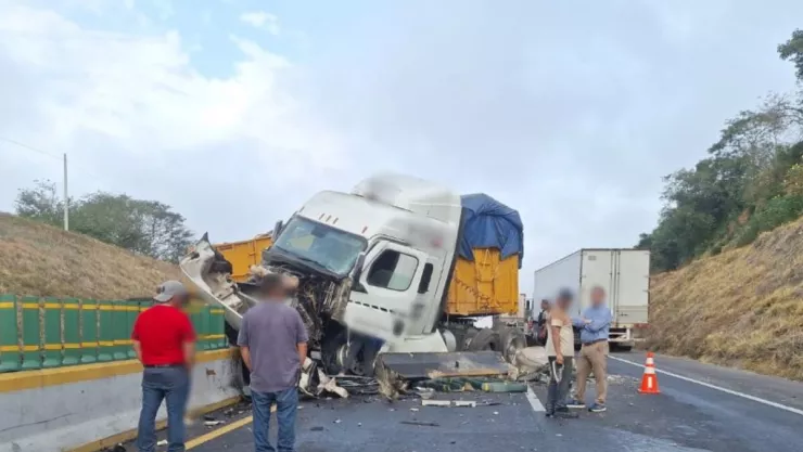 accidente en carretera de Veracruz