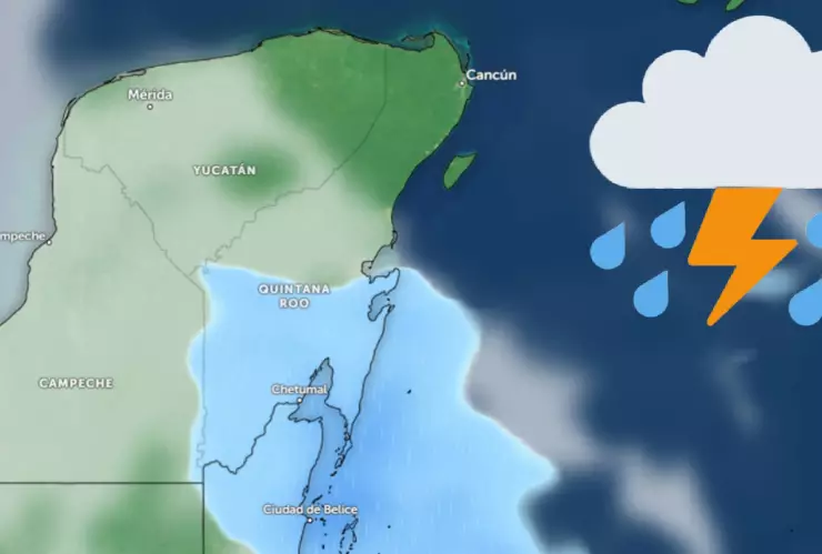 ¡Ojito aquí! Chubascos y lluvias puntuales en Quintana Roo; aquí el clima en Cancún hoy 13 de julio