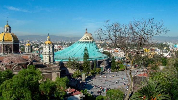 foto de la Basílica de Guadalupe.