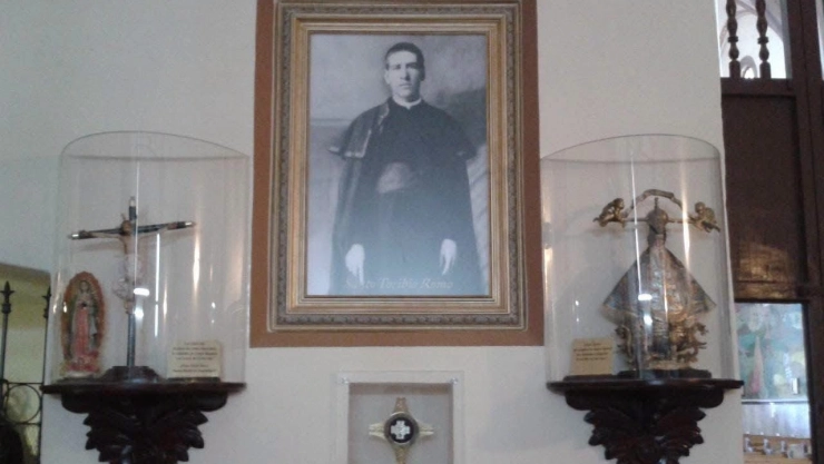 Reliquia del Santuario del Saucito en San Luis Potosí.
